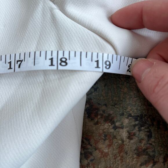 Good American Tuxedo Blazer White Size L - Picture 9 of 10